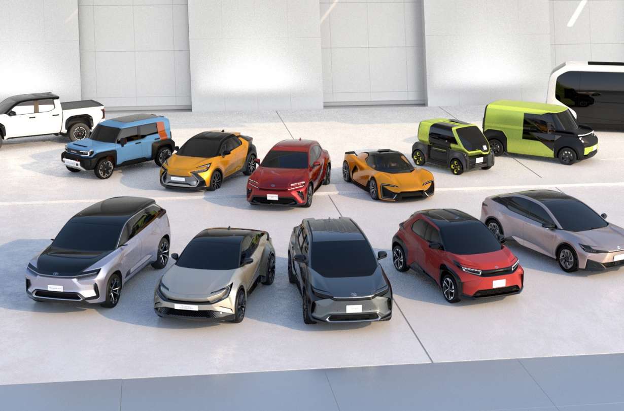 Προγραμματιζόμενη γκάμα των ηλεκτρικών Toyota Toyota planned EV line-up