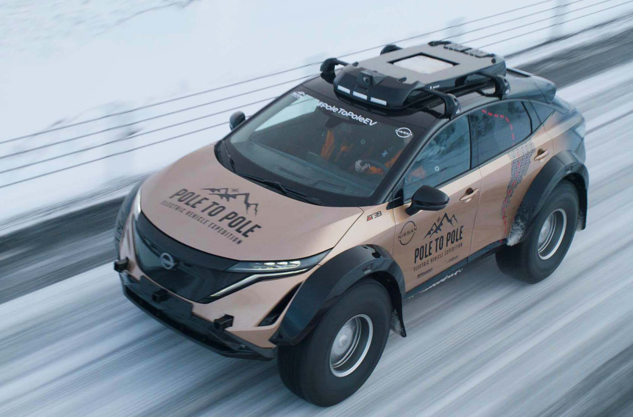 Nissan Ariya Pole to Pole