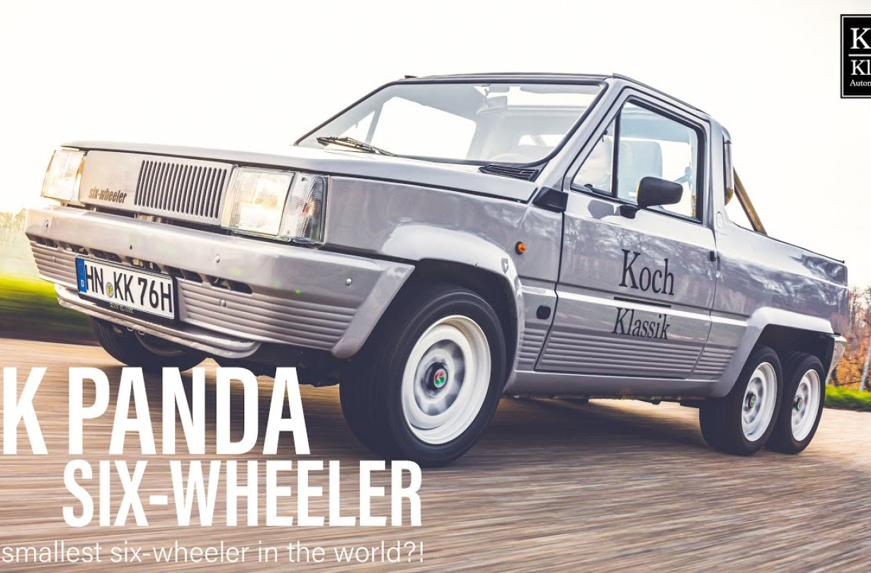 FIAT Panda Pick-up 6wheeler