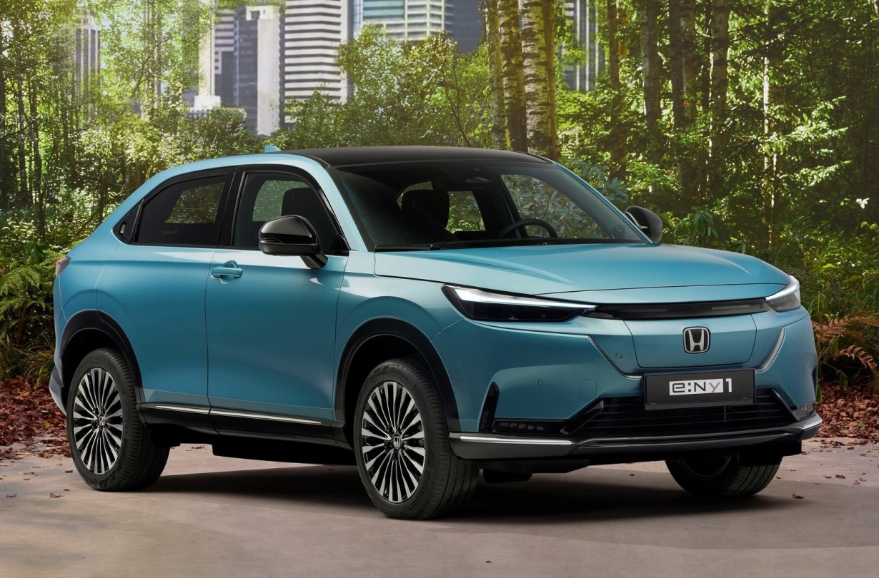To νέο Honda E:Ny1, 100% ηλεκτρικό πισωκίνητο κόμπακτ SUV, ανακοινώθηκε με 412 km αυτονομία. Honda e:Ny1