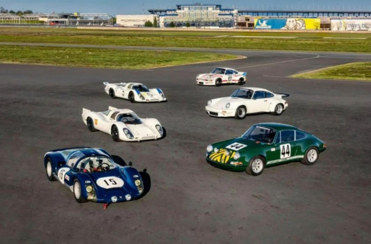 Τρία αγωνιστικά σπορ πρωτότυπα Porsche και τρεις αγωνιστικές Porsche 911 βγαίνουν μαζί στο σφυρί στο Le Mans Classic, με την αξία τους να υπολογίζεται ανάμεσα στα €7-12,5 εκατ. Porsche, The Six Racing Cars Auction
