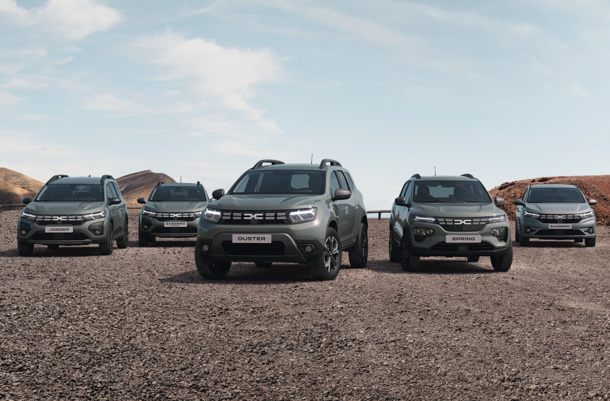 H Dacia κατάφερε να ενισχύσει τις πωλήσεις λιανικής, φτάνοντας σε μερίδιο αγοράς στην Ευρώπη το 8,4%. Το προηγούμενο ρεκόρ της ήταν πέρυσι, με 7,6%. Dacia line-up