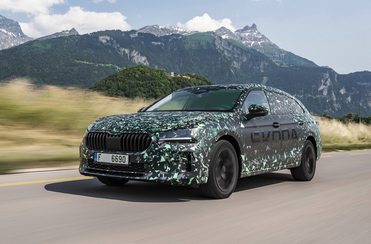Το Škoda Superb τέταρτης γενιάς θα αντικαταστήσει το υπάρχον μοντέλο μέσα στο 2024. Škoda Superb