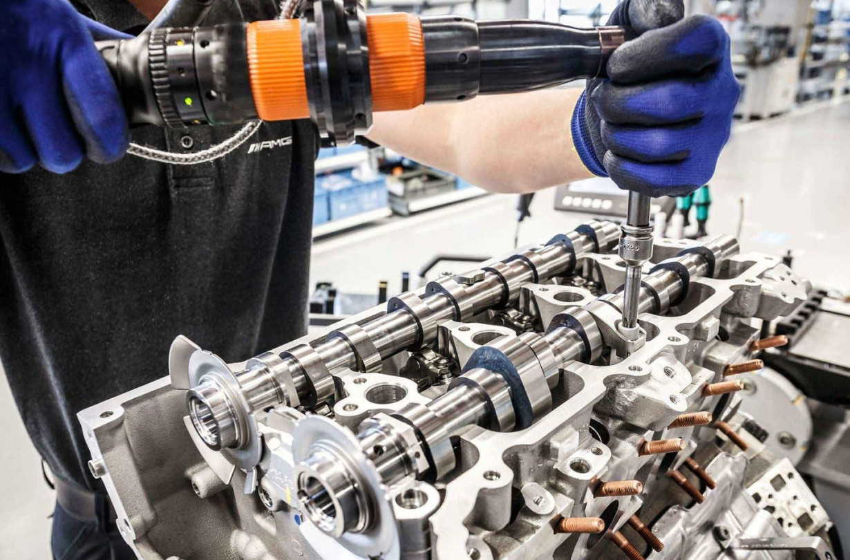Mercedes AMG handmade engine