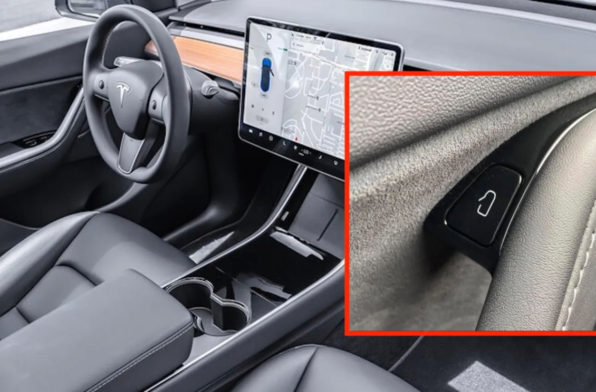 Tesla Model Y lock