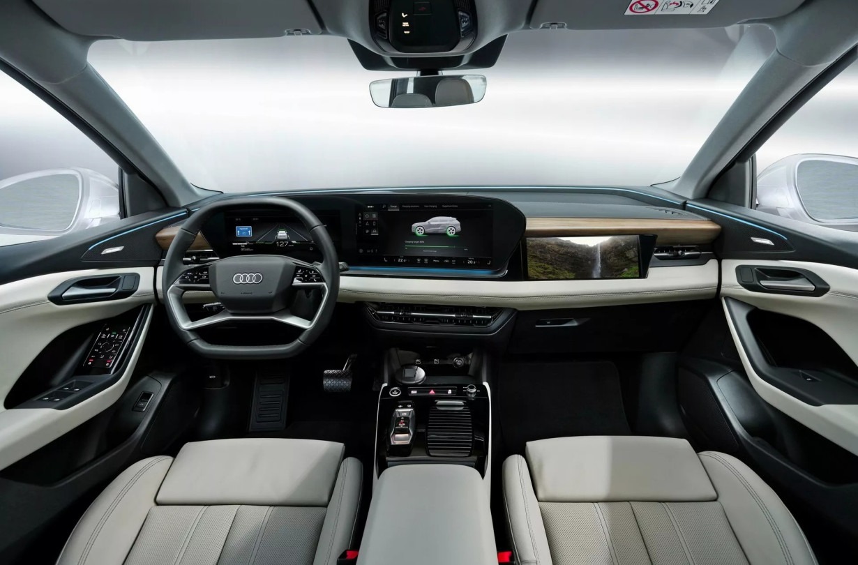 Audi Q6 e-tron interior