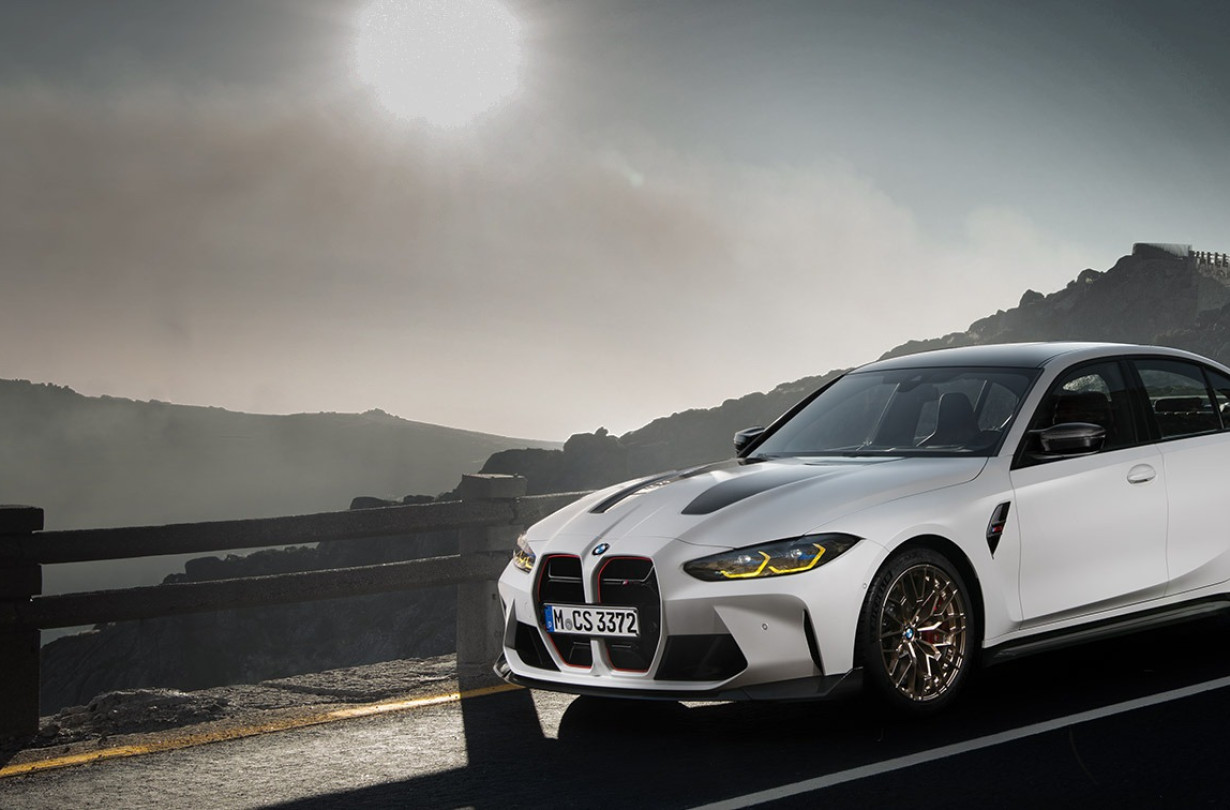 Η BMW M3 CS αποδίδει 542 άλογα και 650 Nm, με τη ροπή να περνά και στους τέσσερις τροχούς BMW M3 CS