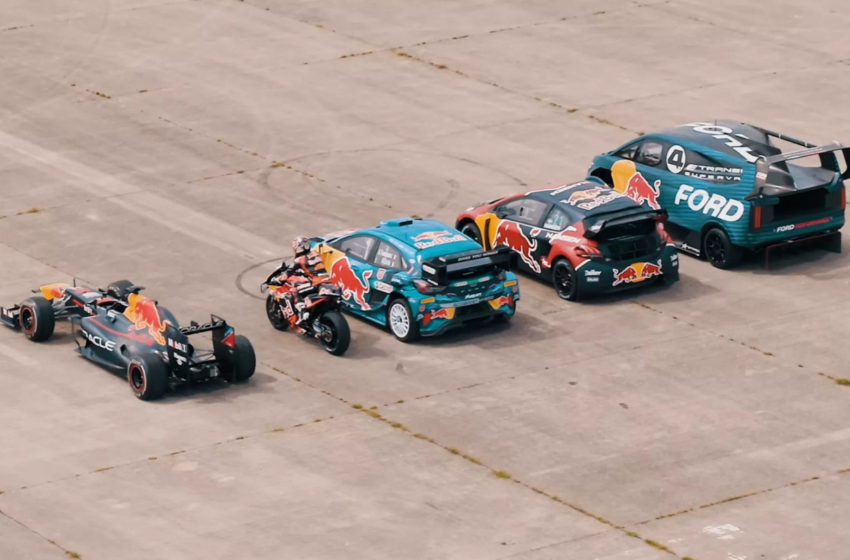 Ποιος θα υπερτερήσει στην ιδιότυπη κόντρα της Red Bull; Η ιπποδύναμη ή το χαμηλότερο βάρος; H απάντηση στο video... Red Bull Drug Racing