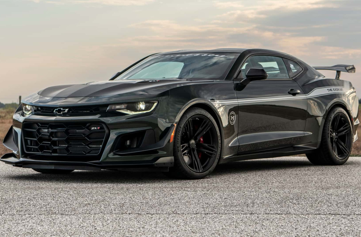 Η Camaro Exorcist είναι ένας επικός αποχαιρετισμός στο θερμικό muscle car με τη θηριώδη ισχύ των 1.000 PS κι επιδόσεις που σοκάρουν! Hennessey Camaro ZL1 Exorcist Final Edition