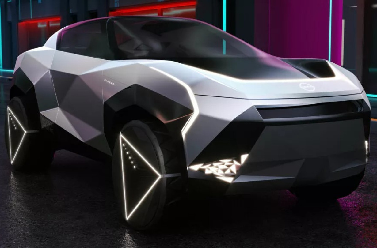Οι πιθανότητες να δούμε το φουτουριστικό Nissan Hyper Punk στην παραγωγή είναι απειροελάχιστες Nissan Hyper Punk Concept
