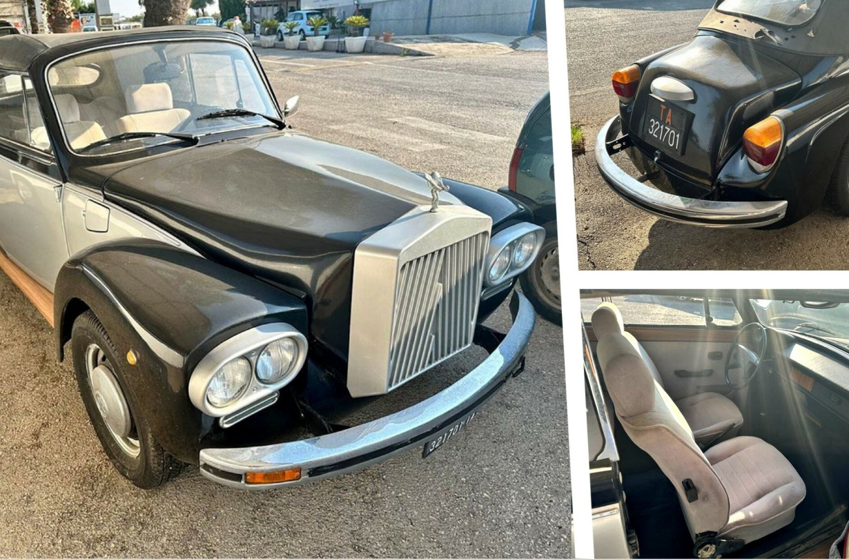 Κλασικό Beetle μεταμφιέζεται σε Rolls-Royce αλλά δεν ξεγελάει κανέναν. Τώρα είναι προς πώληση VW Beetle Rolls-Royce