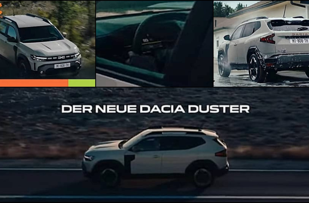 To νέο Dacia Duster μάς αποκαλύπτεται με πολλές σχεδιαστικές επιρροές από το μεγαλύτερο Bigster. Dacia Duster