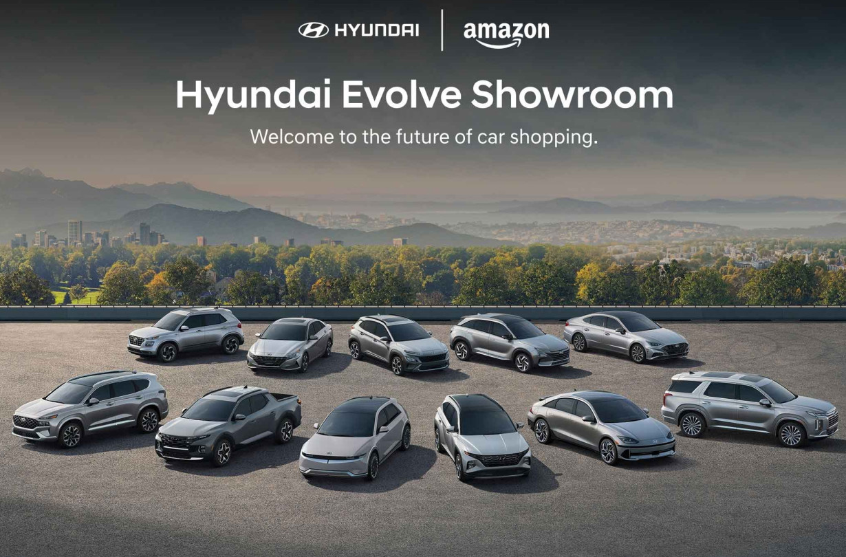 Αυτού του είδους η συνεργασία Hyundai και Amazon θα κάνει την αγορά ενός αυτοκινήτου όπως την ξέραμε θα περάσει στην Ιστορία, μέσω μιας άυλης αγοραπωλησίας... Hyundai, Amazon