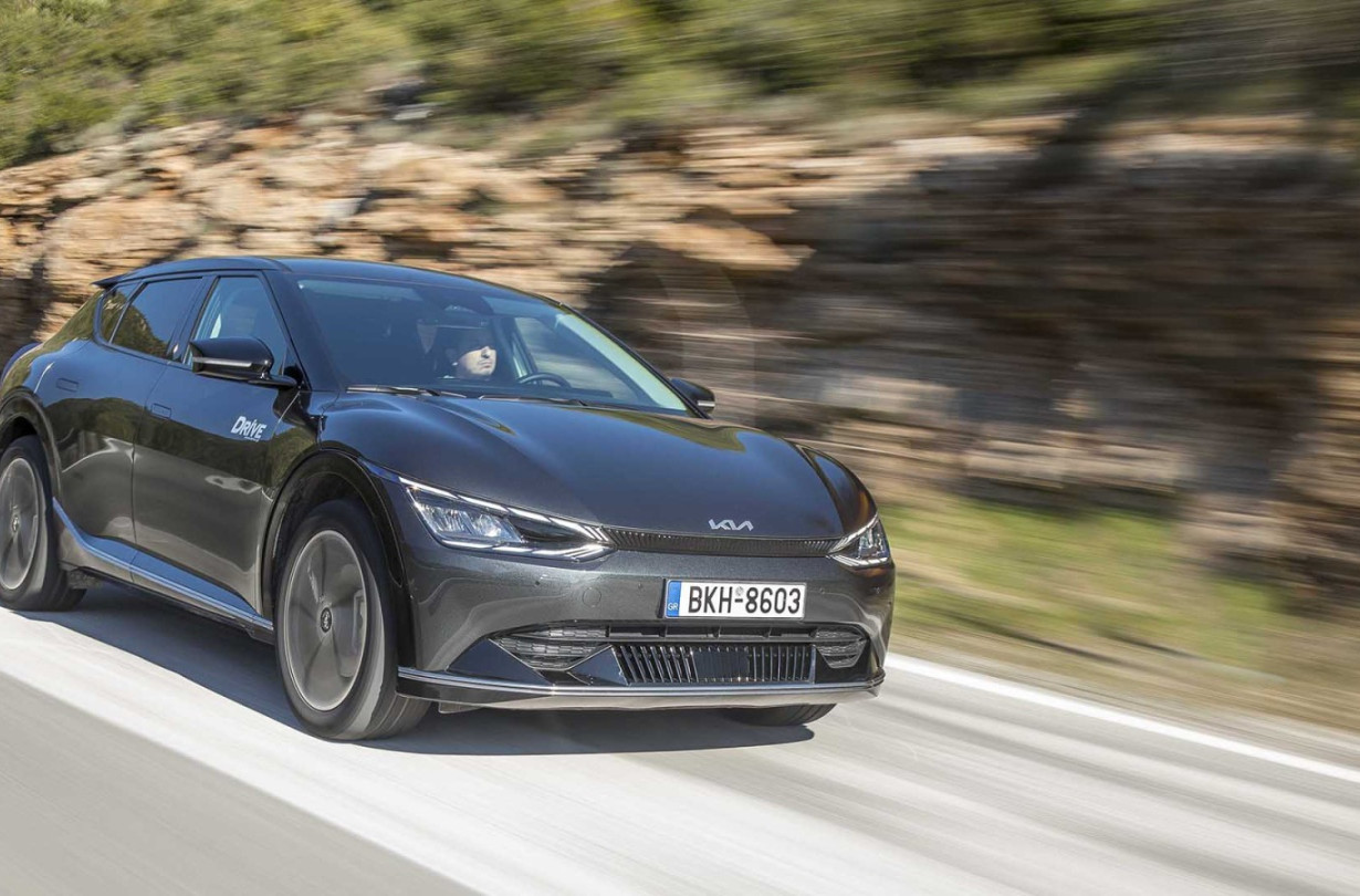 Οι πρώτες εκτιμήσεις θέλουν το ανανεωμένο KIA EV6 να κάνει την εμφάνισή του στην Ευρώπη το 2025 Kia EV6
