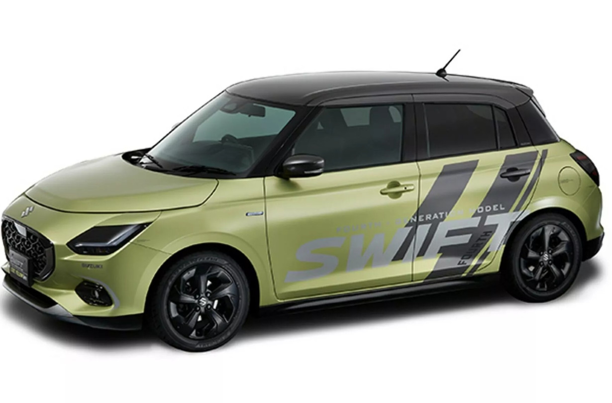 H τέταρτη γενιά του Suzuki Swift θα κάνει την εμφάνισή της στην χώρα μας τον Μάρτιο του 2024 Suzuki Swift Cool Yellow