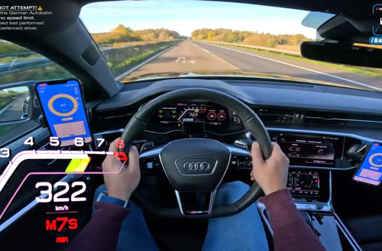 Σα βγεις στον πηγαιμό για την Autobahn, αν έχεις σκαλισμένο Audi RS7, θα δεις ψηλά νούμερα! Audi RS7