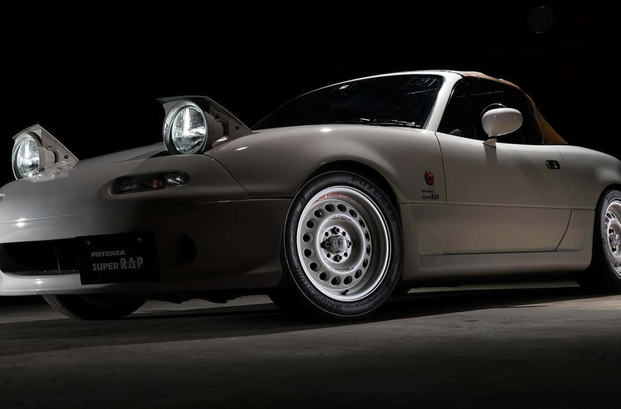 Η Bridgestone φτιάχνει και ζάντες. Τώρα αναβιώνει ένα κλασικό στιλ από τη δεκαετία του '80 που θα απογειώσει το κλασικό JDM μοντέλο σας. Mazda MX-5