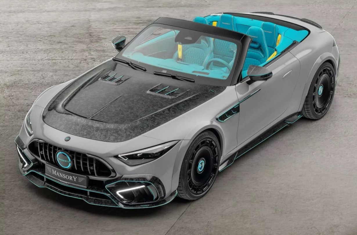 Μια Mansory δεν μπορεί ποτέ να είναι διακριτική.  Mercedes-Benz