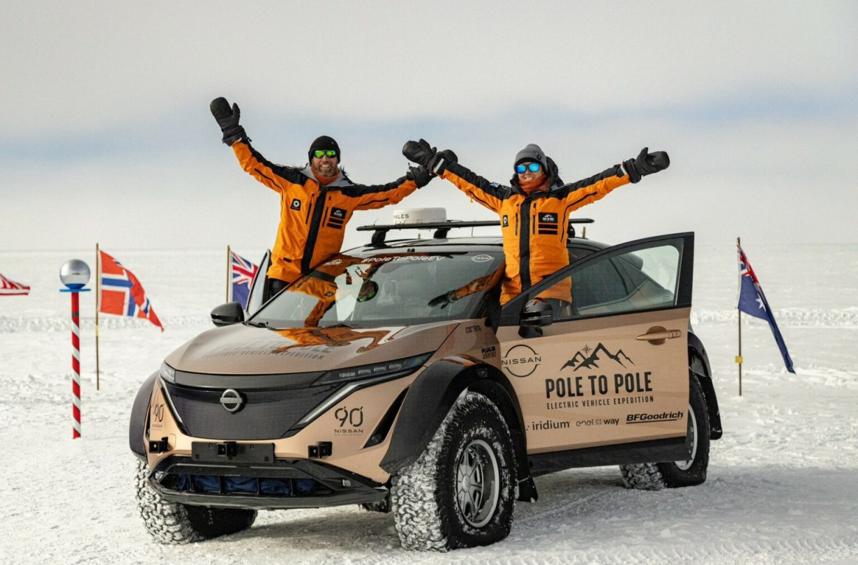 Nissan Ariya, Pole to Pole