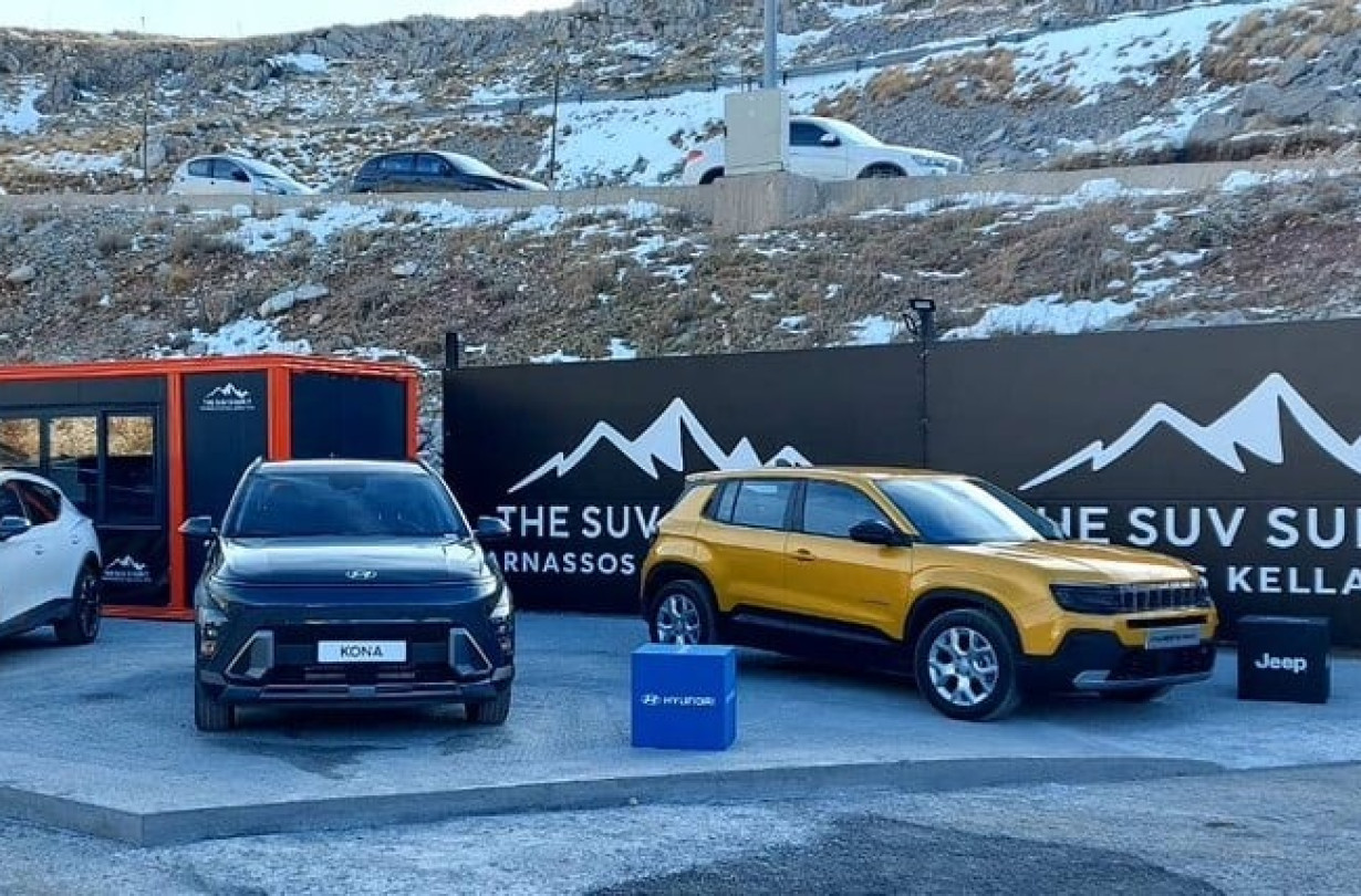 Τα πρώτα test drive θα διεξαχθούν το Σαββατοκύριακο 6 και 7 Ιανουαρίου 2024 SUV Summit Parnassos