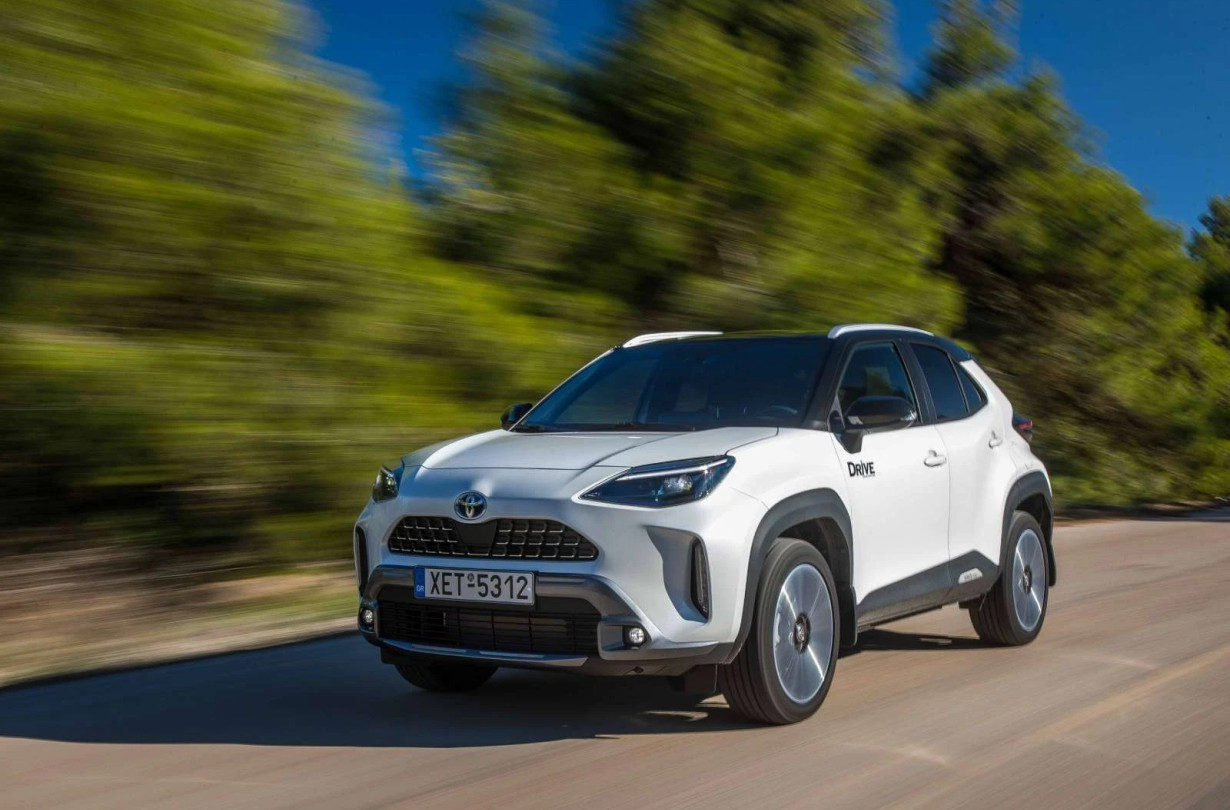 Τα B-SUV, με 33.569 ταξινομήσεις καταλαμβάνουν το 26,6% του συνόλου της ελληνικής αγοράς Toyota Yaris Cross
