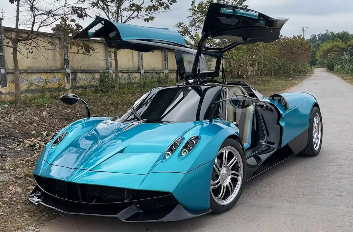 Βιετναμέζοι φτιάχνουν μια Pagani Huayra από το τίποτα. Pagani Huayra
