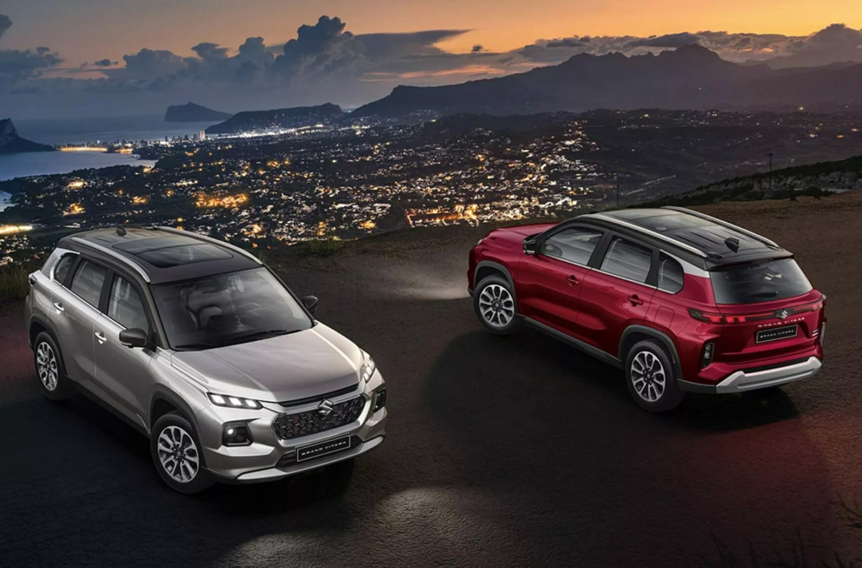 Το επταθέσιο, υβριδικό SUV της Suzuki αναμένεται να κάνει ντεμπούτο το 2025, με το μικρό SUV να παίρνει την σκυτάλη το 2026 ή το 2027 Suzuki Grand Vitara