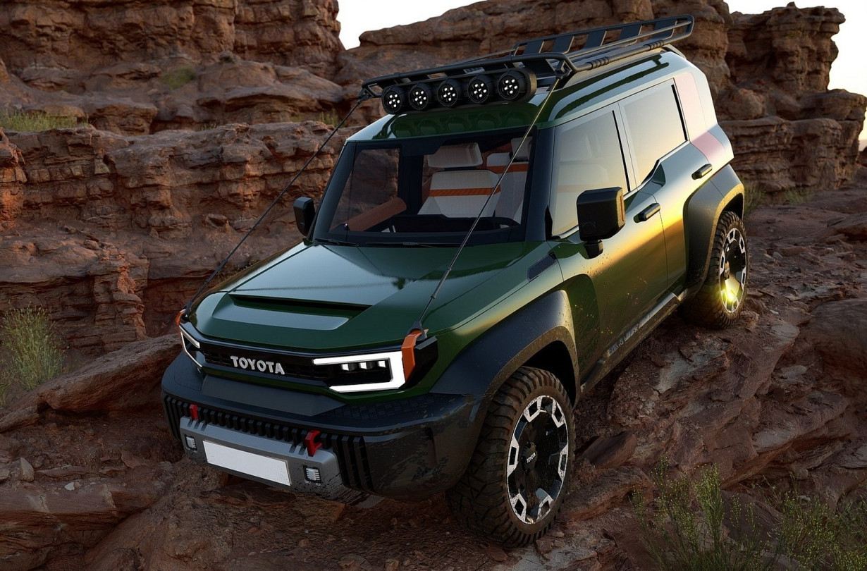 To Toyota FJ Cruiser επιστρέφει με τη μοναδική του σχεδίαση, που παντρεύει το ρετρό με την περιπέτεια. Toyota FJ Cruiser