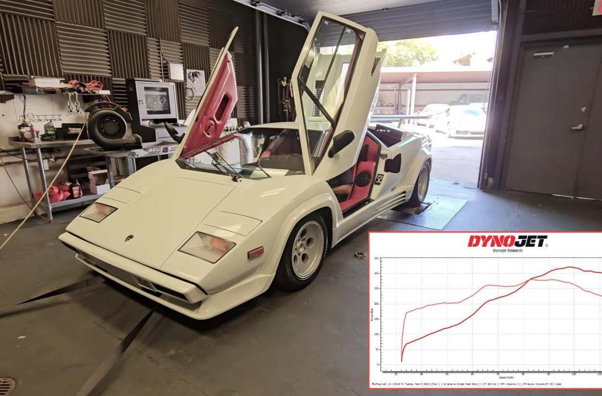 Μια πραγματική καλλονή δεν μπορεί να παραμείνει ανεπηρέαστη στον χρόνο, αλλά κανείς δεν θα ενοχληθεί αν η Countach βγάζει μερικούς ίππους λιγότερο. Countach 5000