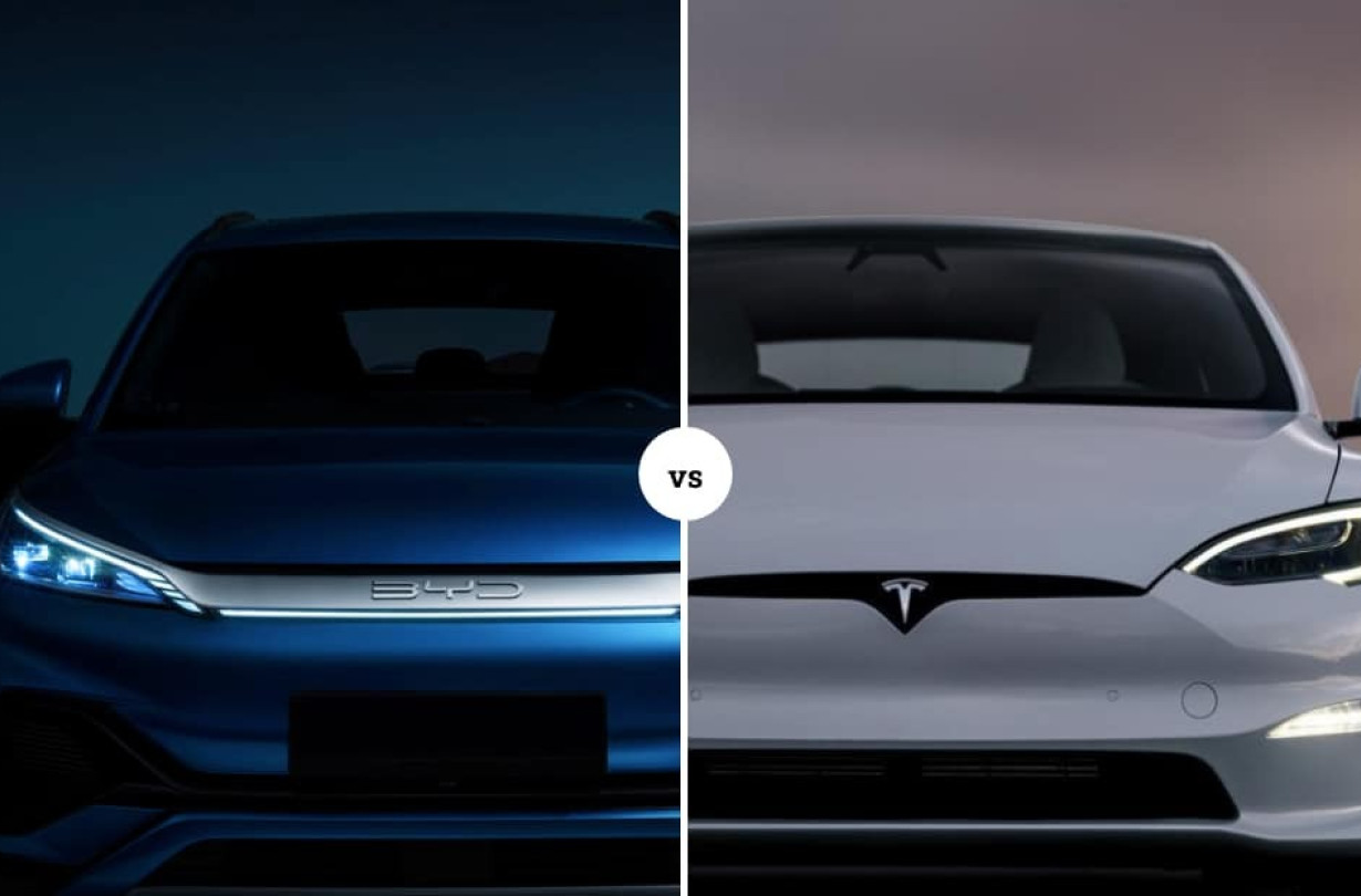 Η στρατηγική της BYD δίνει έμφαση στο μεγαλύτερο μερίδιο αγοράς, τη στιγμή που η Tesla φαίνεται να επικεντρώνεται στο μεγαλύτερο δυνατό κέρδος ανά αυτοκίνητο BYD vs Tesla BYD VS Tesla