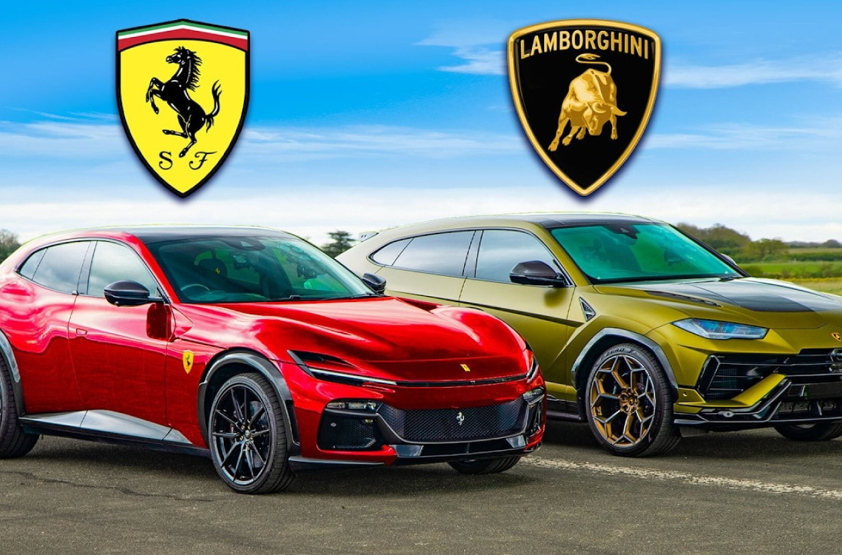 Ferrari και Lamborghini κονταροχτυπιούνται όπου βρεθούν κι όπου σταθούν. Τώρα και στα αψηλά! Lamborghini Urus