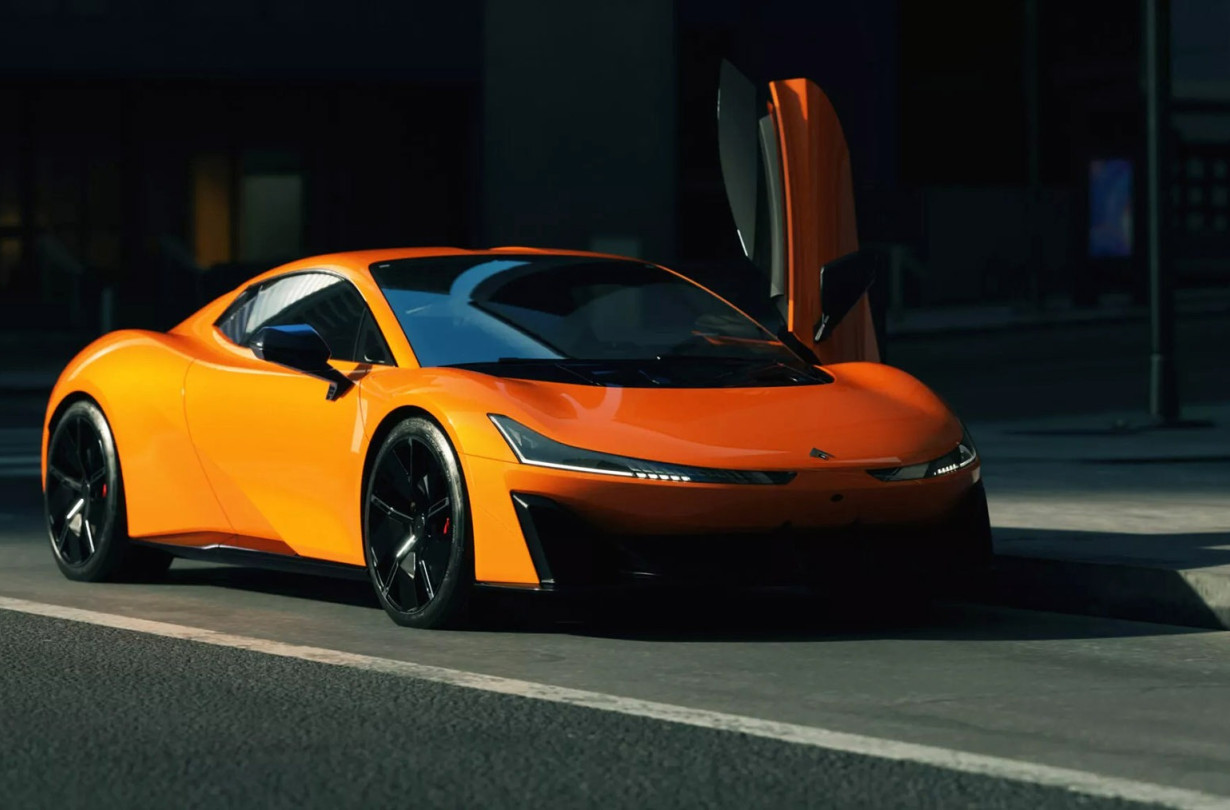 To GAC Aion Hyper SSR αποδίδει 1.225 ίππους, ολοκληρώνει το 0-100 km/h σε 1,9" και κοστίζει €167.000 GAC Aion Hyper SSR