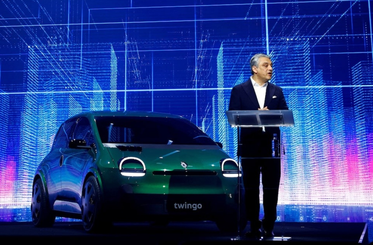 H εξέλιξη του Renault Twingo θα ξεκινήσει φέτος, ώστε το αυτοκίνητο να είναι έτοιμο το 2026 Renault Twingo