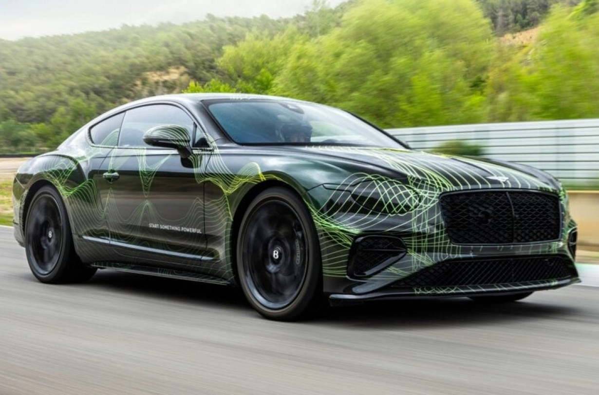 H Bentley Continental GT, στην τέταρτη γενιά της θα αποδίδει 782 ίππους και 1.000 Nm Bentley Continental GT