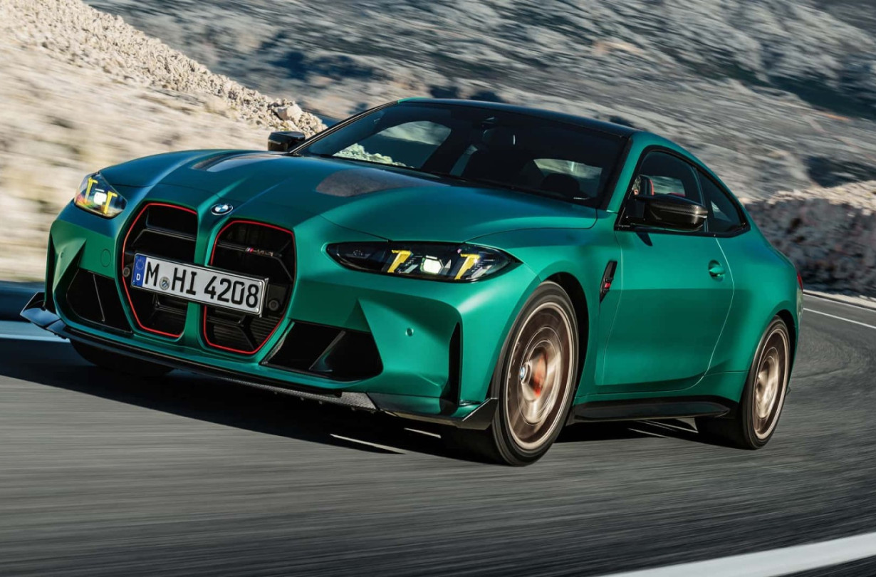 H BMW M4 CS, με τους 550 ίππους χρειάζεται μόλις 3,4" για το 0-100 km/h, με την τελική να ξεπερνά κατά 2 τα 300 km/h BMW M4 CS