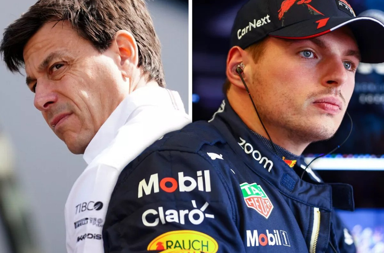 Η Mercedes-AMG είναι διατεθειμένη να χρυσώσει τον Verstappen, προσφέροντάς του συμβόλαιο με ετήσιες αποδοχές 150 εκατομμυρίων ευρώ! Max Verstappen and Toto Wolff