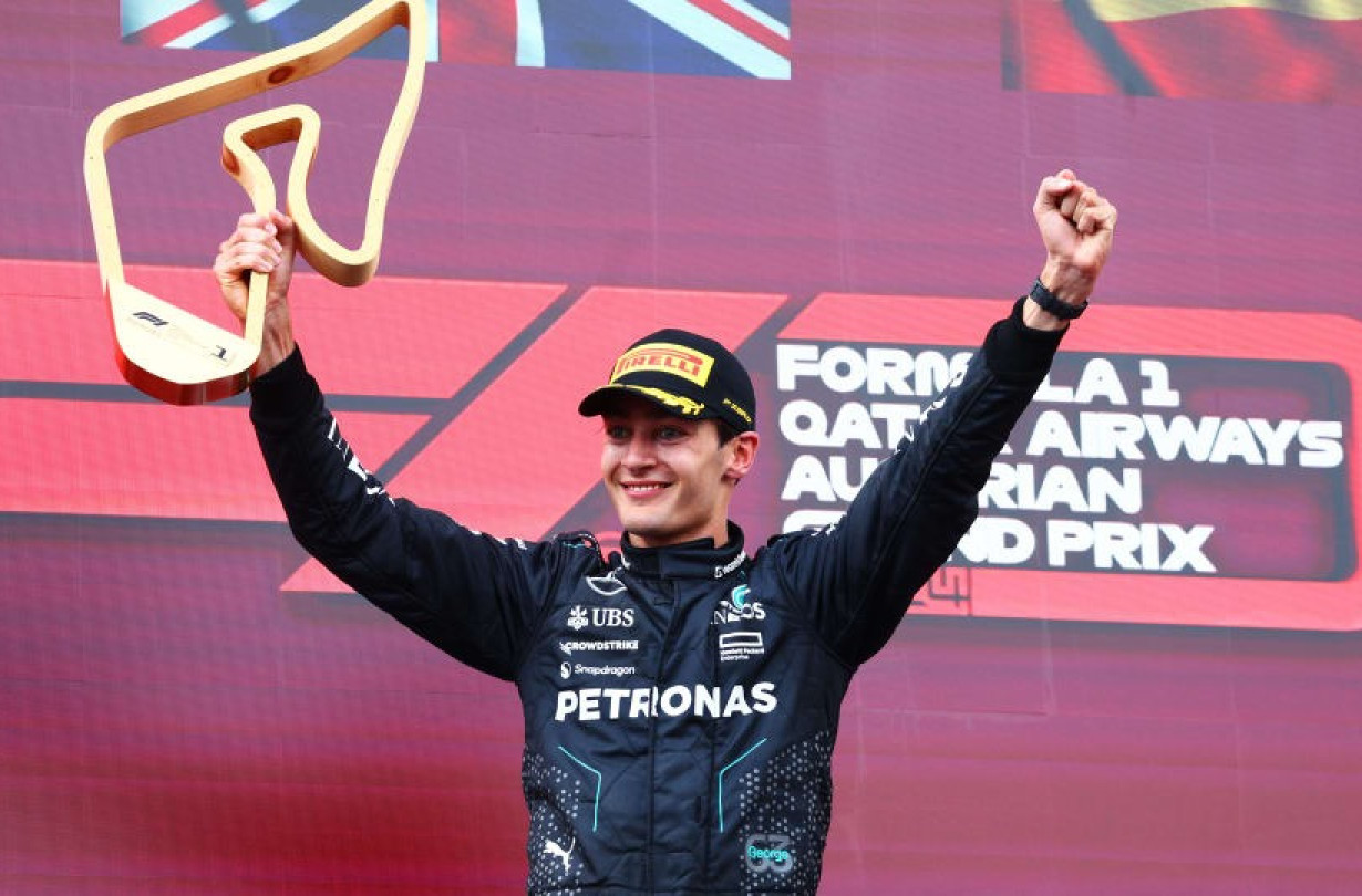 Ο Russell εκμεταλλεύτηκε στο έπακρο τη σύγκρουση Verstappen-Norris και πανηγύρισε μια πραγματικά ανέλπιστη νίκη στο GP Αυστρίας Austrian GP, George Russell