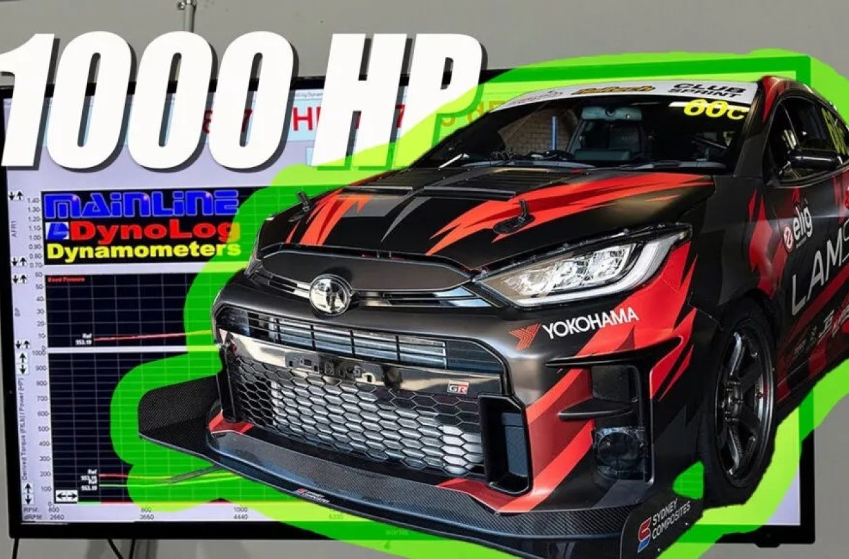 Κάποτε τρελαινόμαστε με τους 1.000 ίππους από τις βελτιωμένες Supra. Τώρα βγαίνει αντίστοιχη ισχύς από τον 1.6 του GR Yaris. GR Yaris