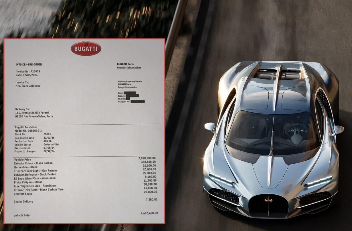 Μια Πρώτη Κυρία δεν θα μπορούσε να κυκλοφορεί με τίποτα λιγότερο από μια Bugatti Tourbillon. Ή μήπως όχι; Bugatti Tourbillon