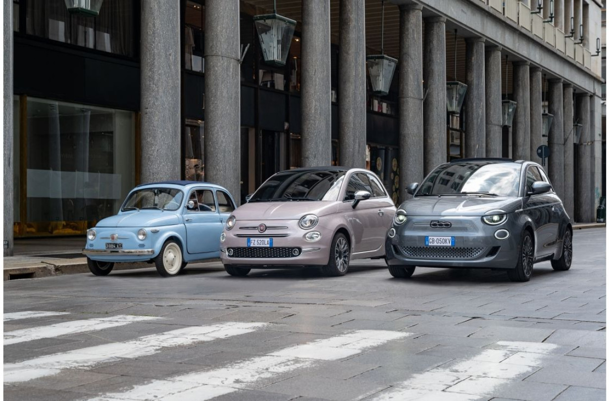 To FIAT 500, στα 67 χρόνια της ιστορίας του μετρά πάνω από 7,5 εκατομμύρια πωλήσεις FIAT 500 FIAT 500