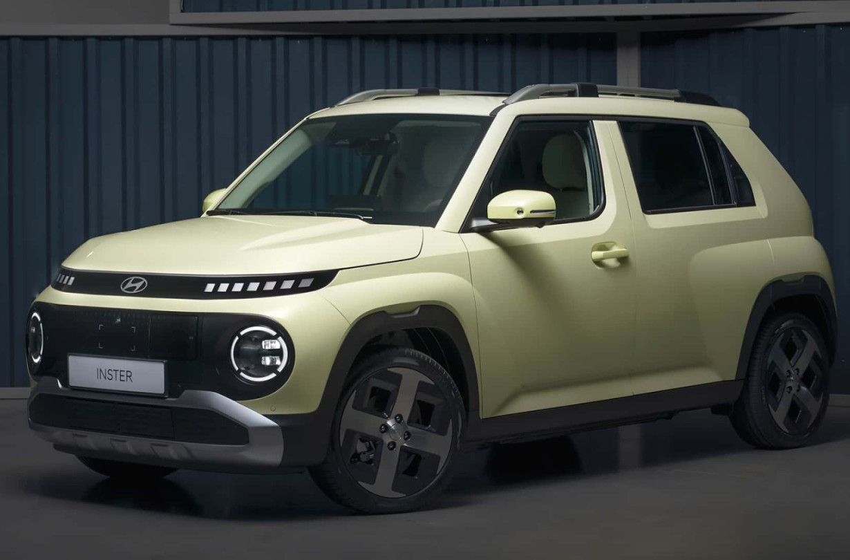 Το Hyundai Inster θα προσφέρει δυνατότητα ισχύος φόρτισης στα 11 kW και γρήγορη φόρτιση στα 120 kW Hyundai Inster