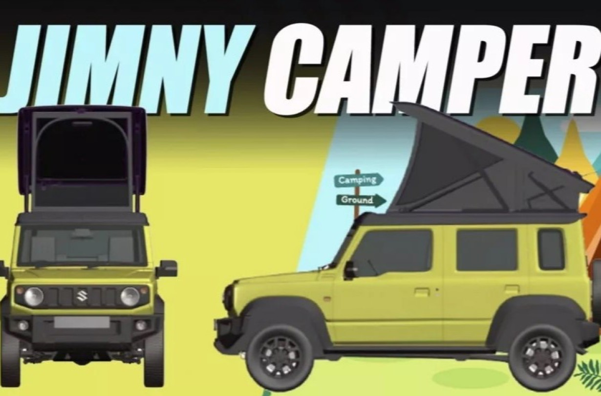 Τι είναι πιο ακραίο; Να επιλέξεις το Suzuki Jimny για τροχόσπιτο ή να του κόψεις την οροφή στη διαδικασία; Suzuki Jimny