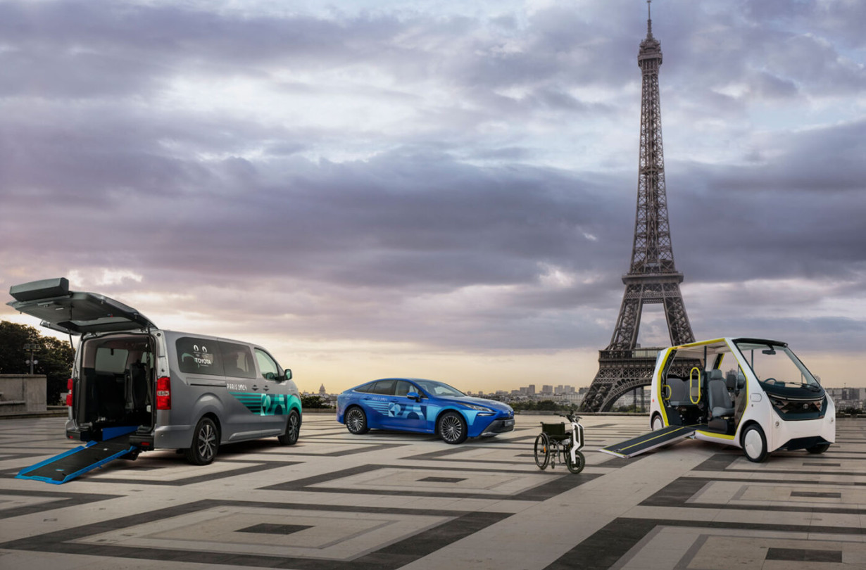 H ειδική εφαρμογή «Paris 2024 – Transport Accred App» αναλαμβάνει την επικοινωνία μεταξύ των ενδιαφερομένων σχετικά με τη διαχείριση των μετακινήσεων, τη διαχείριση στόλου και για την οργάνωση των επαναφορτίσεων των Toyota. Toyota
