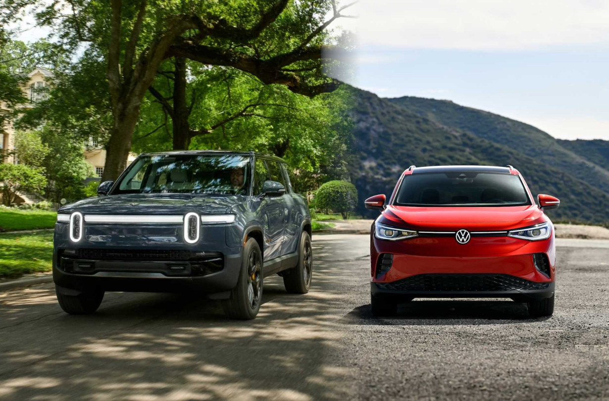 Το VW Group μέσω της συνεργασίας του με την Rivian, φιλοδοξεί να τονώσει τις πωλήσεις των EV σε Ευρώπη και Αμερική, χτυπώντας την Tesla VW Group & Rivian EV Cooperation