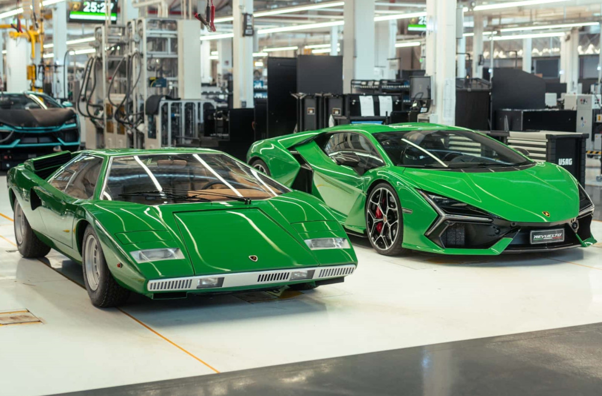 Η Lamborghini έκανε πράξη το «έλα παππού να σου δείξω τα αμπελοχώραφά σου». Lamborghini Countach