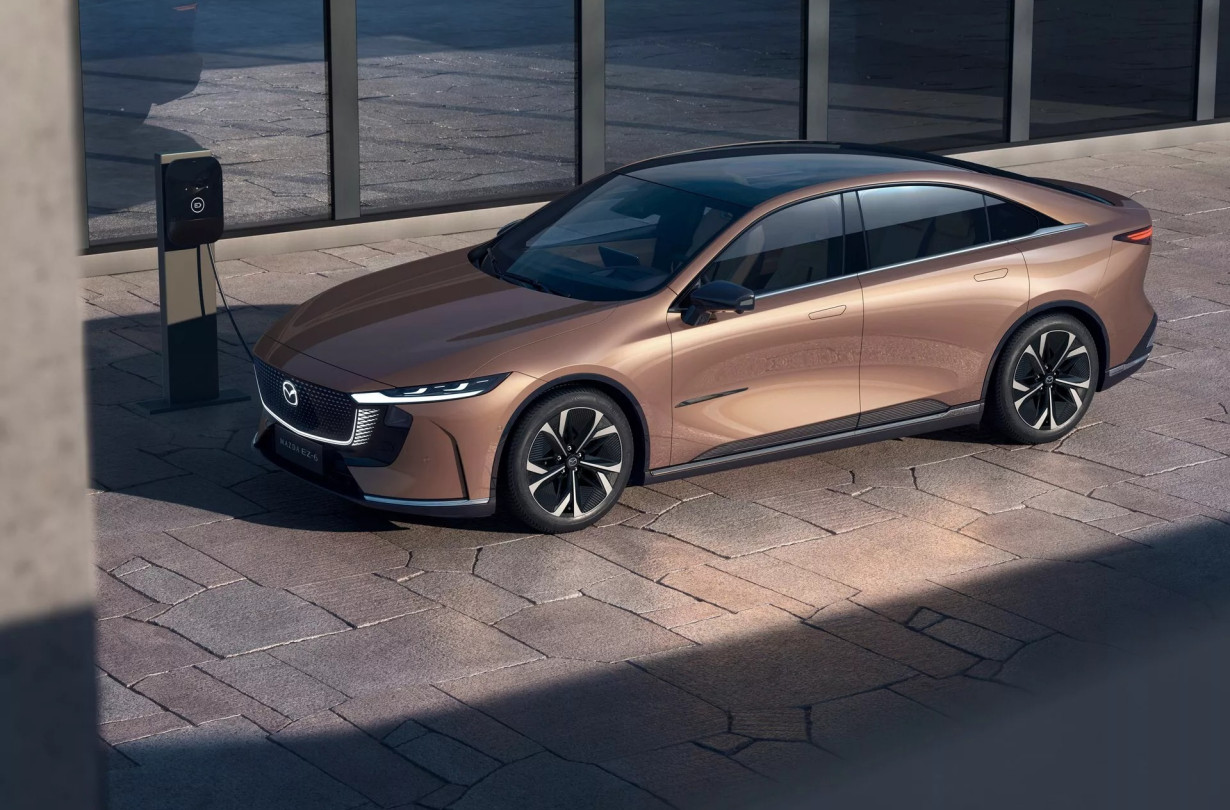 To Mazda ΕΖ-6 αναμένεται να παρουσιαστεί στην Ευρώπη αργότερα μέσα στο φθινόπωρο Mazda EZ-6