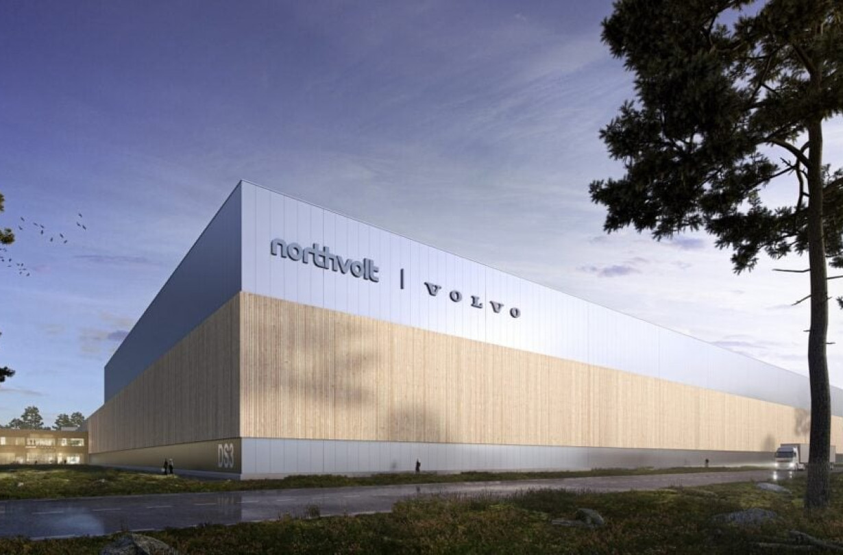 Στόχος της κοινοπραξίας Volvo-Northvolt είναι να θέσει το εργοστάσιο σε πλήρη παραγωγική δραστηριότητα το 2026 Volvo-Northvolt