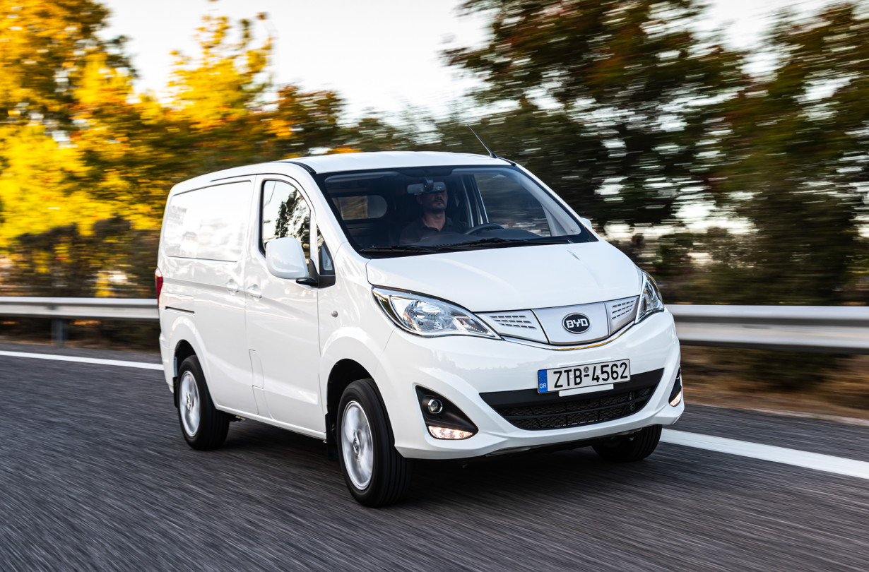 Η BYD ξεπέρασε το φράγμα διάθεσης 100 ηλεκτρικών βαν ETP3 στην Ελλάδα μέσα σε δύο χρόνια BYD ETP3