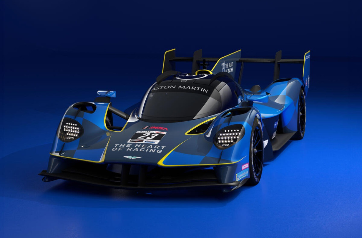 H Aston Martin θα αγωνιστεί με την Valkyrie LMH στο Παγκόσμιο Πρωτάθλημα Αντοχής της FIA (WEC) και στο IMSA Sportscar Championship των ΗΠΑ. Aston Martin Valkyrie LMH