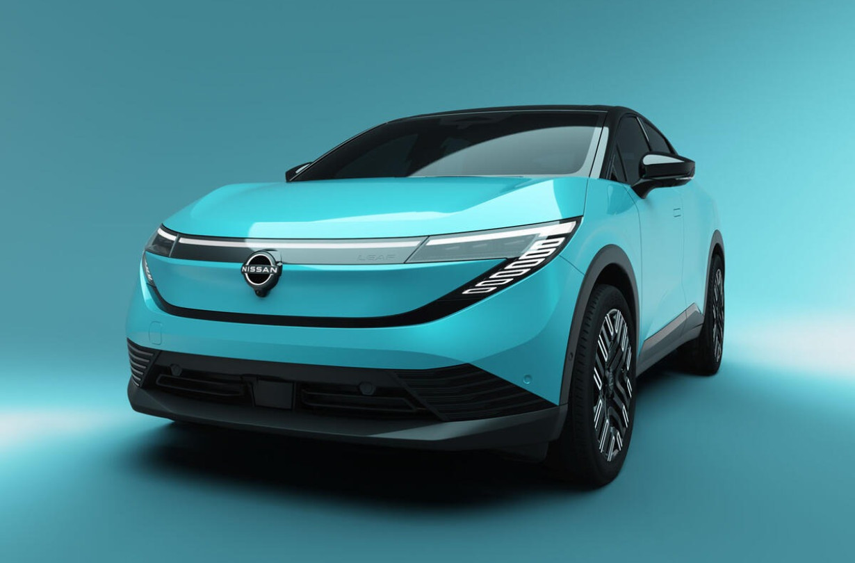 Το πλήρες λανσάρισμα του νέου Nissan Leaf αναμένεται αργότερα μέσα στο έτος. 2025 Nissan Leaf